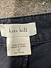Kate Hill 100% Cotton Chevron-herringbone Green Cargo Shorts Size 12 - photo 3