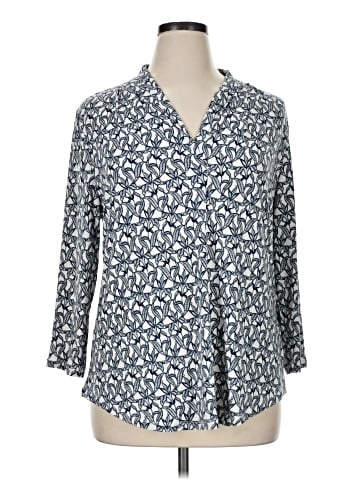 Charter Club 3/4 Sleeve Blouse (view 1)