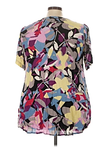 Roaman's Short Sleeve Blouse (view 2)