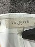 Talbots Outlet Solid Ivory Casual Pants Size 14 - photo 7
