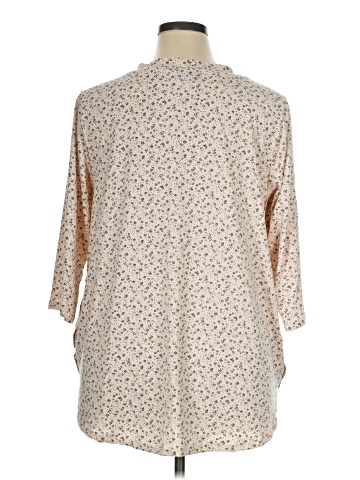 Bobeau 3/4 Sleeve Blouse (view 2)