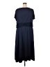 Blair Solid Blue Casual Dress Size XXL - photo 2