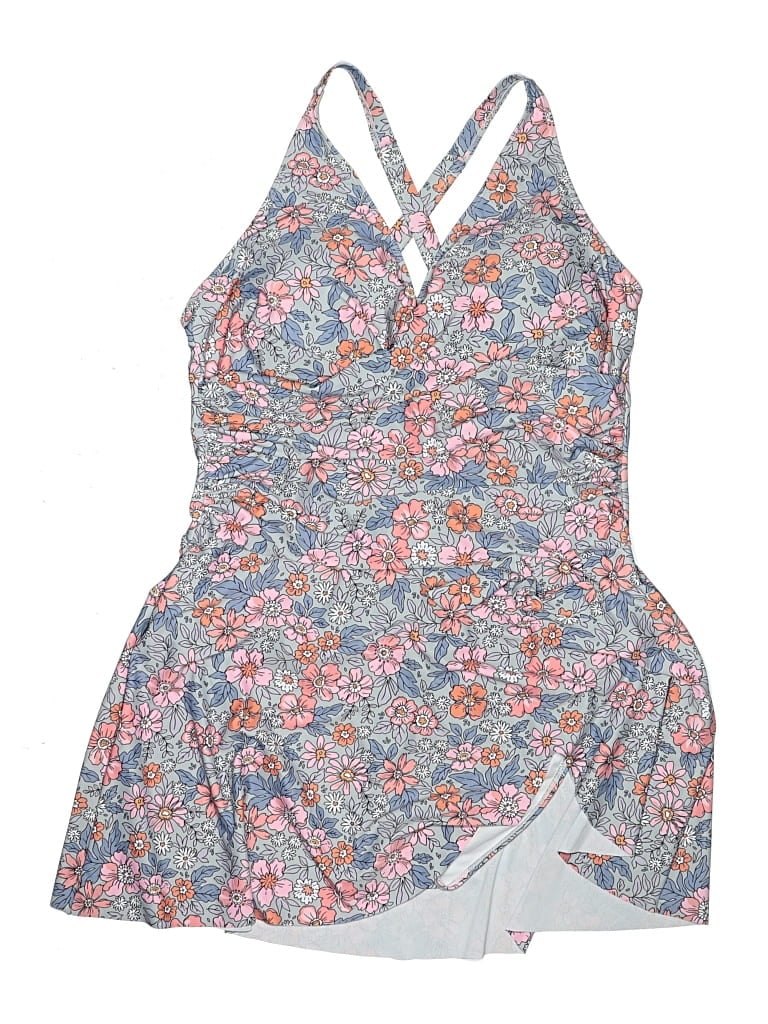 Pre-owned Blooming Jelly One Piece Swimsuit In Blue
