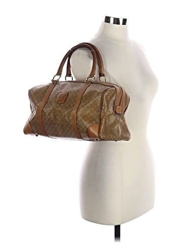 Céline Vintage Canvas Handbag (view 2)