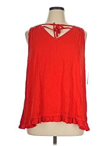 Crown & Ivy Sleeveless Blouse (view 1)