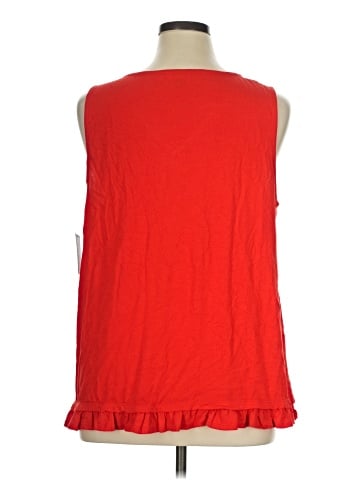 Crown & Ivy Sleeveless Blouse (view 2)