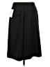 Theory Solid Black Wool Skirt Size 4 - photo 2