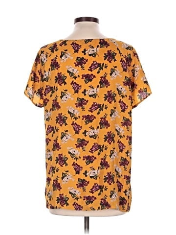 Ann Taylor LOFT Outlet Short Sleeve Blouse (view 2)