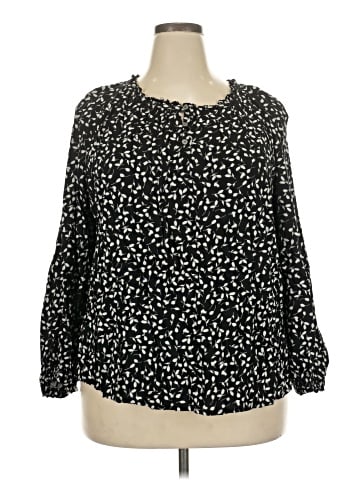 Style&Co Long Sleeve Blouse (view 1)