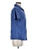 Columbia 100% Polyester Blue Short Sleeve Blouse Size M - photo 4