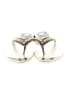 Italina White Flip Flops Size 10 - photo 2