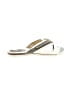 Italina White Flip Flops Size 10 - photo 1