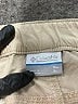 Columbia Solid Yellow Tan Khaki Shorts Size 16 - photo 3