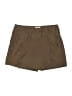 Aventura 100% Polyester Solid Brown Skort Size 6 - photo 1