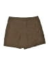 Aventura 100% Polyester Solid Brown Skort Size 6 - photo 2