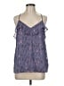 Ella Moss Blue Sleeveless Blouse Size M - photo 1