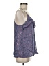 Ella Moss Blue Sleeveless Blouse Size M - photo 4
