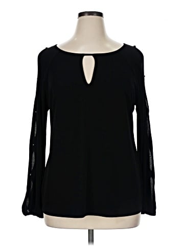 Belldini Long Sleeve Blouse (view 1)