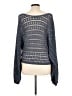 Zara Polka Dots Blue Pullover Sweater Size L - photo 2