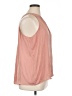 Old Navy 100% Polyester Pink Sleeveless Blouse Size XL - photo 4
