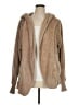 Hem & Thread Tan Faux Fur Jacket Size 0X (estimated) - photo 1