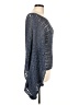 Zara Polka Dots Blue Pullover Sweater Size L - photo 4