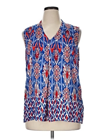 Tribal Sleeveless Blouse (view 1)