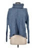 ALLSAINTS Blue Turtleneck Sweater Size S - photo 1