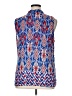 Tribal Blue Sleeveless Blouse Size XL - photo 2