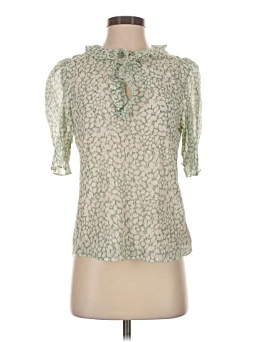 Rebecca Taylor Short Sleeve Blouse (view 1)