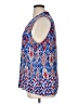 Tribal Blue Sleeveless Blouse Size XL - photo 5