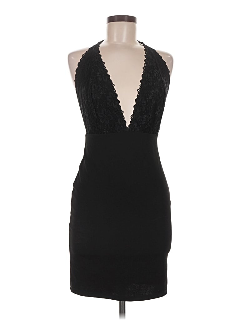 Pre-owned Lulus Cocktail Dress In Black
