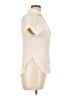 Mine Ivory Short Sleeve Blouse Size L - photo 4