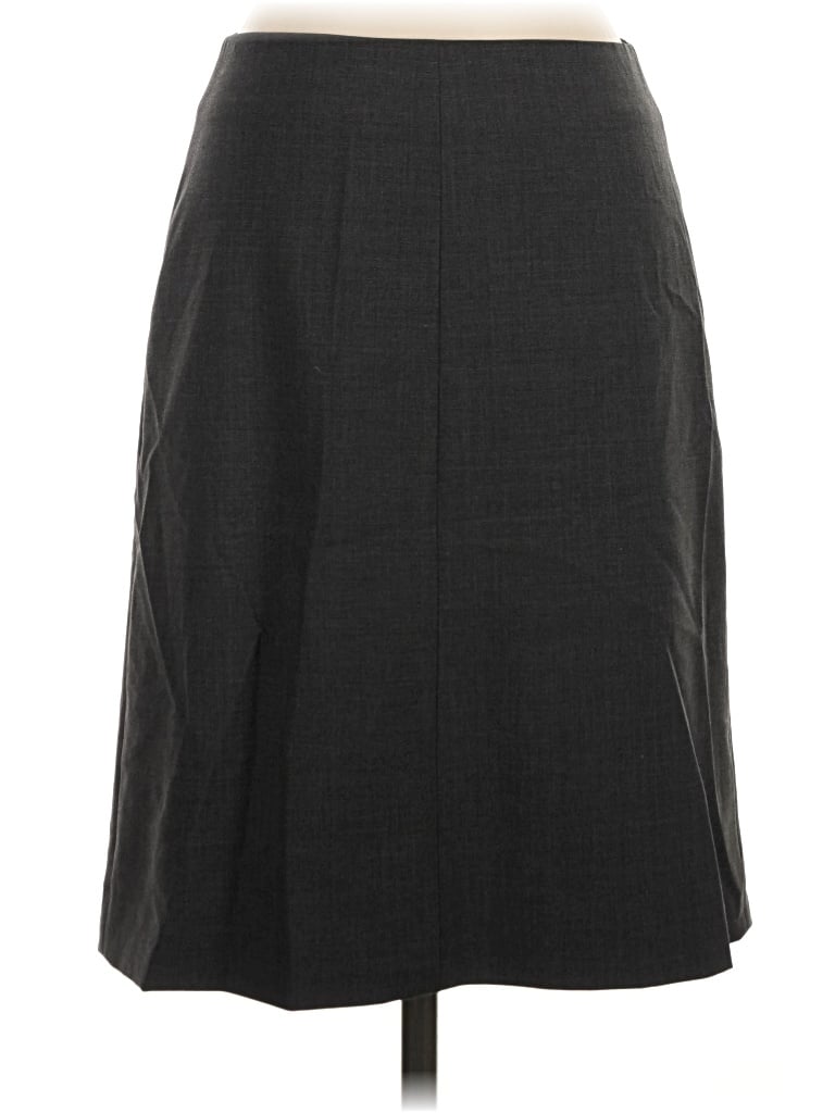 Theory Wool Skirt In Gray