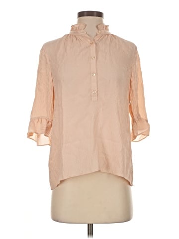 Rebecca Taylor 3/4 Sleeve Button-Down Shirt (view 1)