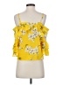 Fab'rik 100% Polyester Yellow Sleeveless Blouse Size S - photo 2
