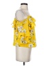 Fab'rik 100% Polyester Yellow Sleeveless Blouse Size S - photo 4