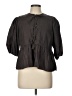 Olivaceous Black 3/4 Sleeve Blouse Size L - photo 1
