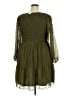 Old Navy 100% Polyester Green Casual Dress Size XXL - photo 2