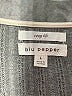 Blu Pepper Gray Cardigan Size L - photo 7
