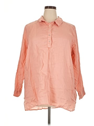 Jones New York 3/4 Sleeve Button-Down Shirt (view 1)