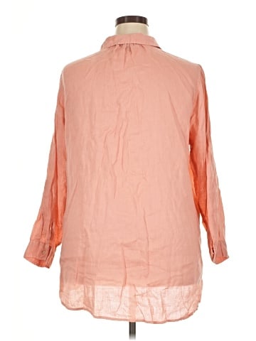 Jones New York 3/4 Sleeve Button-Down Shirt (view 2)