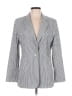 Doncaster Collection Stripes Gray Blazer Size 12 - photo 1