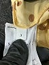 Sandro 100% Viscose Polka Dots Yellow Long Sleeve Blouse Size Lg (3) - photo 8