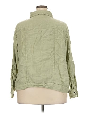Jones New York 3/4 Sleeve Button-Down Shirt (view 2)