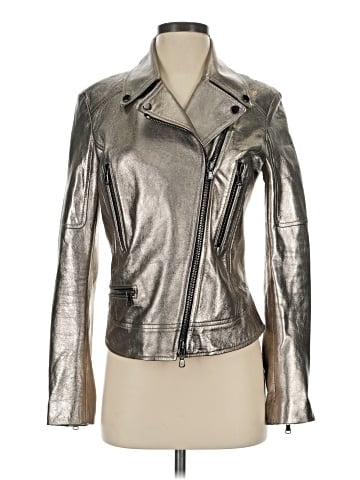 Veronica Beard Leather Jacket (view 1)