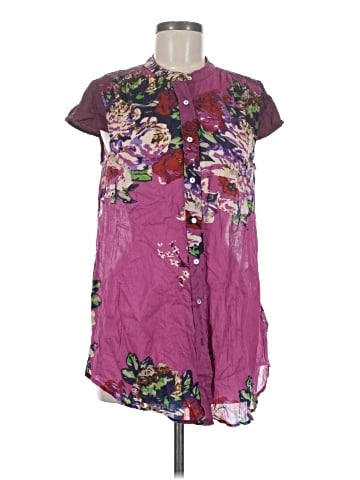 Soft Surroundings Short Sleeve Blouse (view 1)