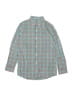 Vineyard Vines Checkered-gingham Teal Long Sleeve Button-Down Shirt Size 12 - 14 - photo 1