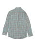 Vineyard Vines Checkered-gingham Teal Long Sleeve Button-Down Shirt Size 12 - 14 - photo 2