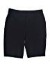 Nordstrom Solid Black Shorts Size 16 - photo 1